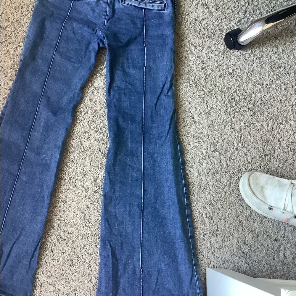 Free People Bell Bottom Flare Jeans Size 28